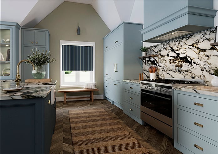 The British Stripe Co. Alfred, Polzeath No.1 - Roller Blind - Image 7